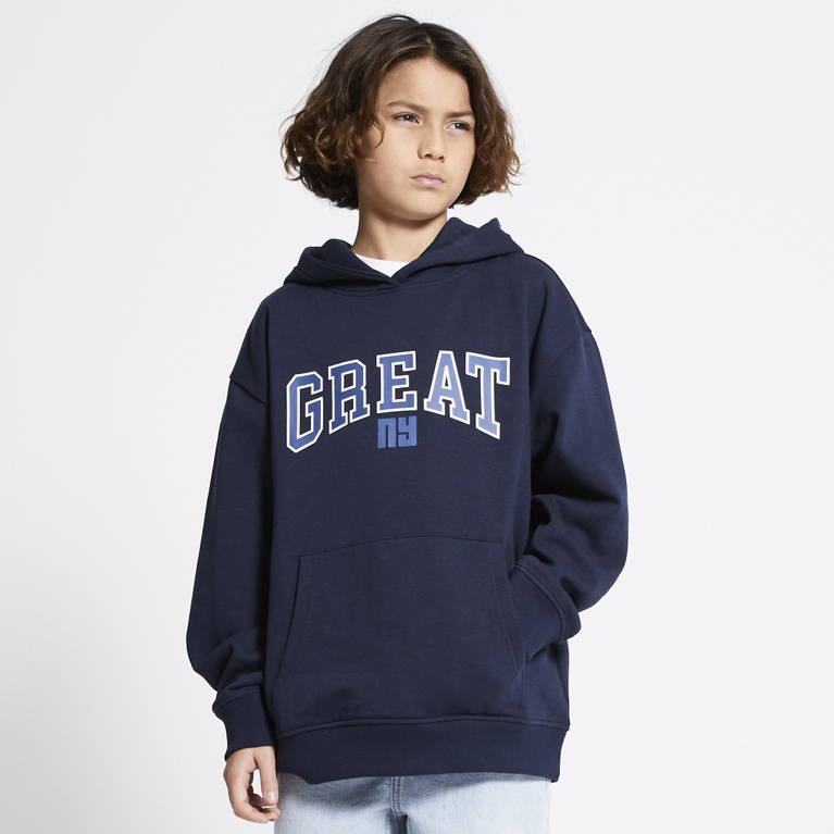 Printed hood "Jordon"